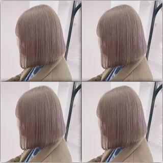 ショート カラー ダブルカラー 韓国ヘアKYONのヘアスタイル