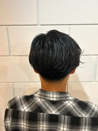 ミディアム メンズ 相澤 拳のヘアスタイル