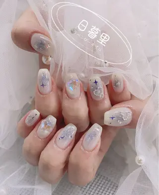 ネイル ラベンダー💖日暮里 ルル💖ネイルのネイルデザイン