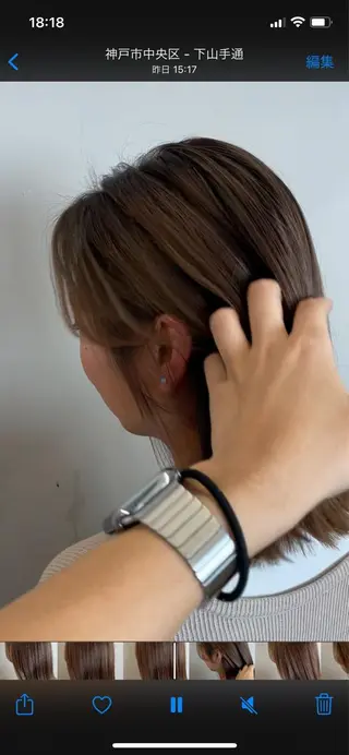 ミディアム カラー 関 京磨のヘアスタイル