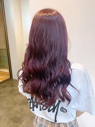 ロング N°rico川喜田 里衣のヘアスタイル