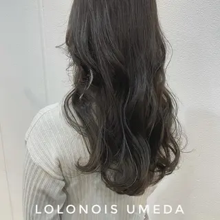 ロング カラー Lolonois梅田 /Okazaki:)のヘアスタイル