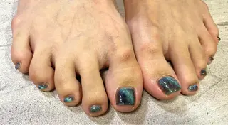 ショート カラー パーマ ヘアアレンジ メンズ キッズ ネイル マツエク・マツパ アイブロウ 今福鶴見ネイル 8(ｴｲﾄ)のネイルデザイン