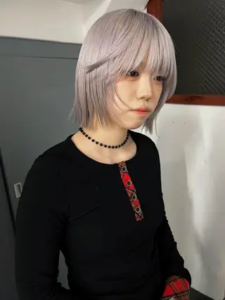 ショート カラー ハイトーン/デザイン /ひさやのヘアスタイル