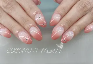 ネイル 神田 ココナッツのネイルデザイン