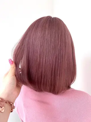 ミディアム ナナ♡レイヤーカット ♡似合わせカラーのヘアスタイル