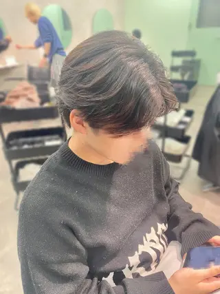 ショート メンズ 韓国レイヤーカット 🇰🇷✨朝生菜楓のヘアスタイル