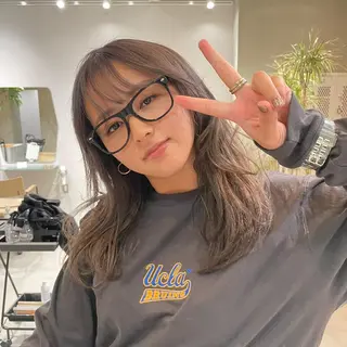 セミロング tuna   トゥナ所属・藤川 暖士のヘアスタイル