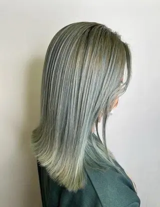 セミロング 説田 陽花里のヘアスタイル