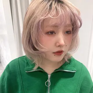 ショート カラー BoomBOX所属・HIBIKI/原宿 ハッシュカット🪄のヘアスタイル