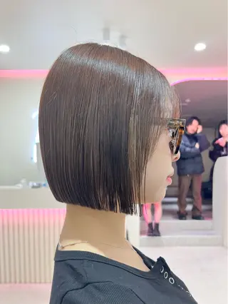 ショート ✨池袋で1番キレイな ボブ✂️ケンボーのヘアスタイル