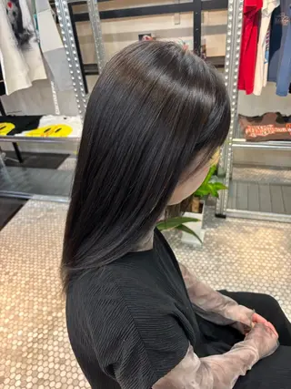 ミディアム カラー 🌙【カラー特化/透 明感カラー】リュウヤのヘアスタイル