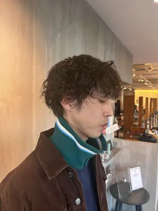 パーマ tote. 成瀬晃のヘアスタイル