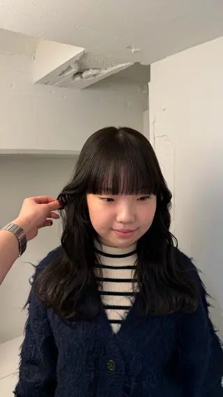 ロング カラー ヘアアレンジ Lomalia Rukaのヘアスタイル