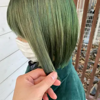 ミディアム ému エミュ　hair &spa所属・近藤 みゅうまのヘアスタイル