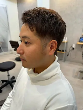 ショート カラー メンズ Dxxxx III所属・女性目線の大人 メンズ*Ayakaのヘアスタイル