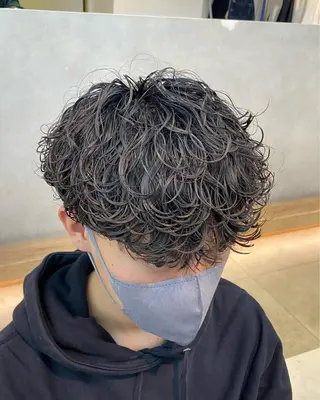 パーマ メンズ 新宿【メンズパーマ】 塩澤太一のヘアスタイル
