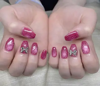 ネイル アヤメネイル 最新チップスカルプのネイルデザイン