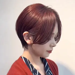 ショート カラー ショートヘア特化 似合せが得意🤩のヘアスタイル