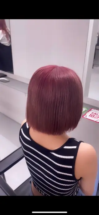 カラー ミルクティーベージュ 新潟万代/MANA♡のヘアスタイル