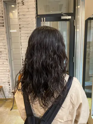 ロング アイブロウリフト パーマモデル/はなのヘアスタイル