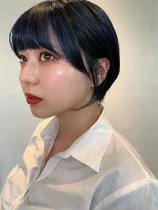 ショート オタク美容師🛍/ 酸性ストレート/艶髪のヘアスタイル