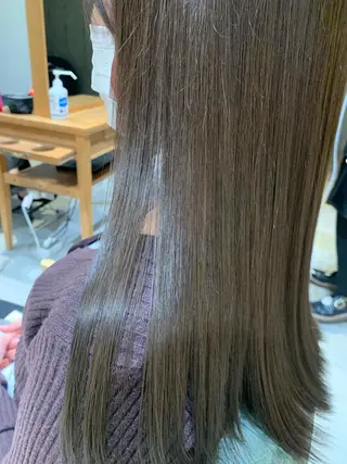 カラー AO所属・RISAKO 艶髪モテヘア🎀府中のヘアスタイル