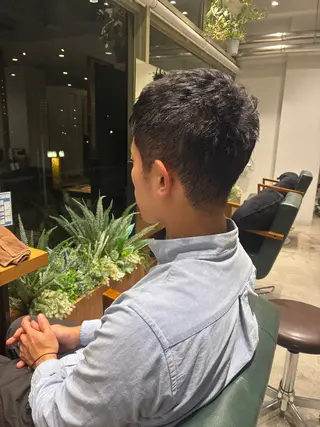 メンズ 平松 里穗のヘアスタイル