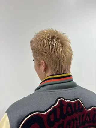 カラー メンズ 🪻ダブルカラー /透明感カラーRioのヘアスタイル