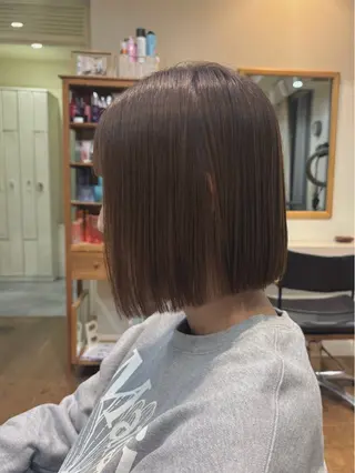 ショート ボブ/レイヤー/ 梅田/天野川奈緒のヘアスタイル