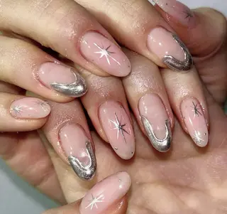 セミロング ninabeauty 新宿のネイルデザイン