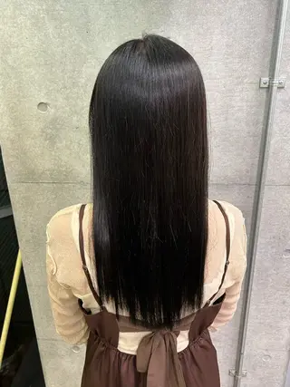 セミロング レイヤー/ブロンド 透明感カラー/ヒロトのヘアスタイル