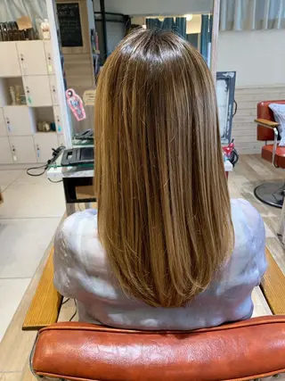 セミロング 【店長】 草間大輔のヘアスタイル