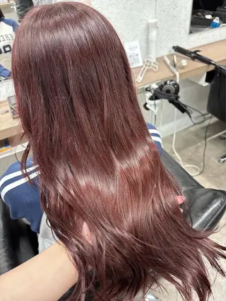 ロング カラー ボブ/透明感カラー/ 髪質改善/🌙/ルナのヘアスタイル