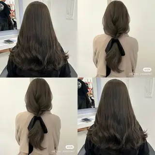 セミロング カラー 韓国カット/ パーマ/KOTAのヘアスタイル