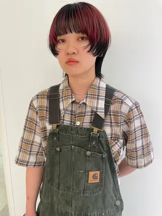 ショート カラー ショート/ボブ/ 吉祥寺/ryoのヘアスタイル