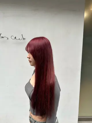 ロング カラー 韓国ヘア/髪質改善 /natsuki🧸のヘアスタイル