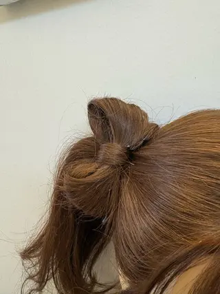 ヘアアレンジ ゆ ののヘアスタイル