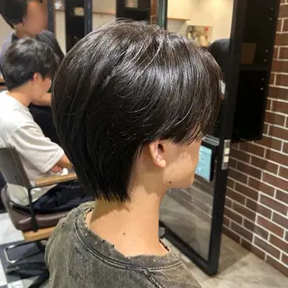 パーマ メンズ メンズ特化/センター パート🩵のヘアスタイル