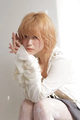 ミディアム 前田 さくらのヘアスタイル