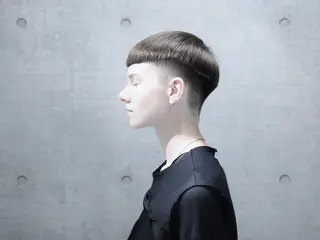 ショート メンズ THE./ブリーチ 透感カラー/髪質改善のヘアスタイル