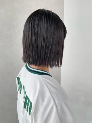 ショート sea by luvismけやき通り2号店所属・ボブ/ショート/ 縮毛矯正/岸本恭明のヘアスタイル