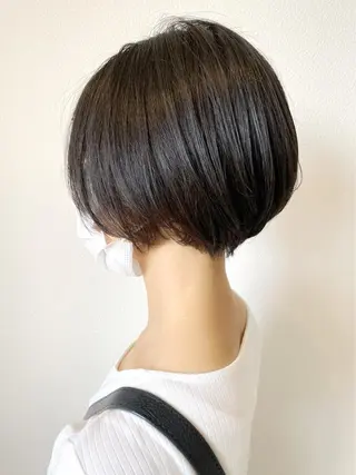 ショート 🩰オリーブ/ ベージュ松本咲花🩰のヘアスタイル