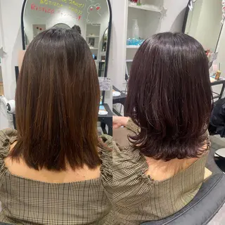 ミディアム 大野 美紅のヘアスタイル