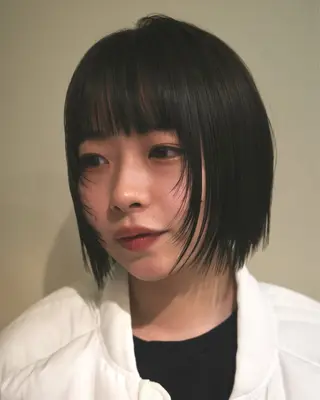 ショート カラー opus 店長大和 レイヤー/赤み消しのヘアスタイル