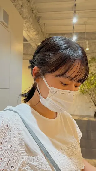 ミディアム KOCHAB所属・KOCHAB 中村穂風のヘアスタイル