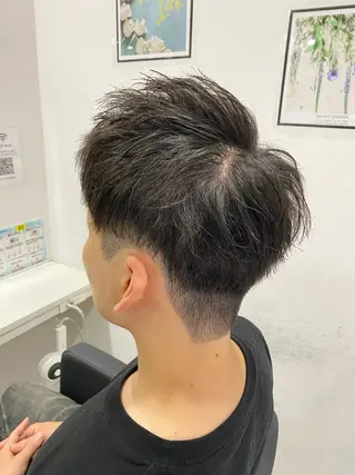 ショート メンズ 🟣メンズパーマ 川端 永遠🟣のヘアスタイル