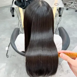 ロング ケアカラー/縮毛矯正 /レイヤー/板垣光采のヘアスタイル