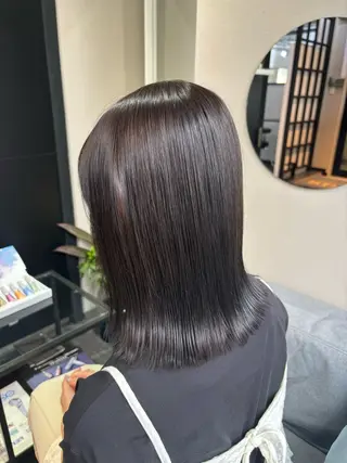 ミディアム RUE5所属・🫧ストレート/ ボブ　真鍋 衿奈🫧のヘアスタイル