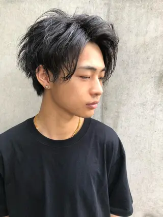 メンズ 森本裕/オーナー/ スパイラルパーマのヘアスタイル